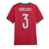 Billige Portugal Ruben Dias #3 Hjemmebanetrøje Dame VM 2026 Kort ærmer