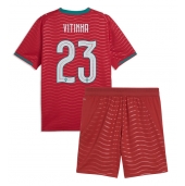 Billige Portugal Vitinha #23 Hjemmebanetrøje Børn VM 2026 Kort ærmer (+ bukser)