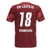 Billige RB Leipzig Arthur Vermeeren #18 Udebanetrøje 2024-25 Kort ærmer
