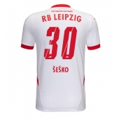 Billige RB Leipzig Benjamin Sesko #30 Hjemmebanetrøje 2024-25 Kort ærmer