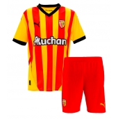 Billige RC Lens Hjemmebanetrøje Børn 2024-25 Kort ærmer (+ bukser)