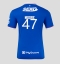 Billige Rangers Mikey Moore #47 Hjemmebanetrøje 2025-26 Kort ærmer