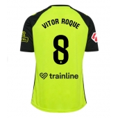 Billige Real Betis Vitor Roque #8 Udebanetrøje 2024-25 Kort ærmer