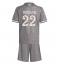 Billige Real Madrid Antonio Rudiger #22 Tredje trøje Børn 2024-25 Kort ærmer (+ bukser)