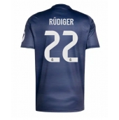 Billige Real Madrid Antonio Rudiger #22 Udebanetrøje 2025-26 Kort ærmer