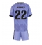 Billige Real Madrid Antonio Rudiger #22 Udebanetrøje Børn 2022-23 Kort ærmer (+ bukser)