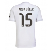 Billige Real Madrid Arda Guler #15 Hjemmebanetrøje 2025-26 Kort ærmer