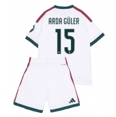 Billige Real Madrid Arda Guler #15 Hjemmebanetrøje Børn 2026-27 Kort ærmer (+ bukser)