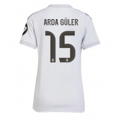 Billige Real Madrid Arda Guler #15 Hjemmebanetrøje Dame 2025-26 Kort ærmer