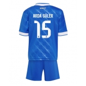 Billige Real Madrid Arda Guler #15 Tredje trøje Børn 2025-26 Kort ærmer (+ bukser)