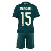 Billige Real Madrid Arda Guler #15 Udebanetrøje Børn 2026-27 Kort ærmer (+ bukser)