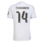 Billige Real Madrid Aurelien Tchouameni #14 Hjemmebanetrøje 2025-26 Kort ærmer