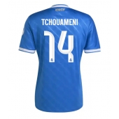 Billige Real Madrid Aurelien Tchouameni #14 Tredje trøje 2025-26 Kort ærmer
