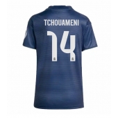 Billige Real Madrid Aurelien Tchouameni #14 Udebanetrøje Dame 2025-26 Kort ærmer