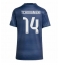 Billige Real Madrid Aurelien Tchouameni #14 Udebanetrøje Dame 2025-26 Kort ærmer