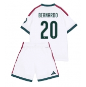 Billige Real Madrid Bernardo Silva #20 Hjemmebanetrøje Børn 2026-27 Kort ærmer (+ bukser)