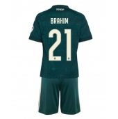 Billige Real Madrid Brahim Diaz #21 Udebanetrøje Børn 2026-27 Kort ærmer (+ bukser)