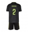 Billige Real Madrid Daniel Carvajal #2 Tredje trøje Børn 2022-23 Kort ærmer (+ bukser)