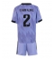 Billige Real Madrid Daniel Carvajal #2 Udebanetrøje Børn 2022-23 Kort ærmer (+ bukser)