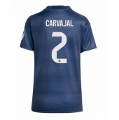 Billige Real Madrid Daniel Carvajal #2 Udebanetrøje Dame 2025-26 Kort ærmer