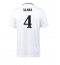 Billige Real Madrid David Alaba #4 Hjemmebanetrøje 2022-23 Kort ærmer