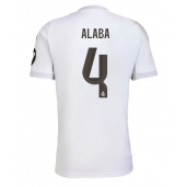 Billige Real Madrid David Alaba #4 Hjemmebanetrøje 2025-26 Kort ærmer