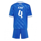 Billige Real Madrid David Alaba #4 Tredje trøje Børn 2025-26 Kort ærmer (+ bukser)