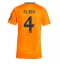 Billige Real Madrid David Alaba #4 Udebanetrøje Dame 2024-25 Kort ærmer