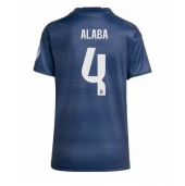 Billige Real Madrid David Alaba #4 Udebanetrøje Dame 2025-26 Kort ærmer