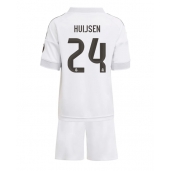 Billige Real Madrid Dean Huijsen #24 Hjemmebanetrøje Børn 2025-26 Kort ærmer (+ bukser)