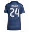 Billige Real Madrid Dean Huijsen #24 Udebanetrøje Dame 2025-26 Kort ærmer