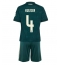 Billige Real Madrid Dean Huijsen #4 Udebanetrøje Børn 2026-27 Kort ærmer (+ bukser)