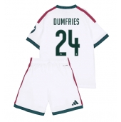 Billige Real Madrid Denzel Dumfries #24 Hjemmebanetrøje Børn 2026-27 Kort ærmer (+ bukser)