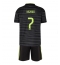 Billige Real Madrid Eden Hazard #7 Tredje trøje Børn 2022-23 Kort ærmer (+ bukser)