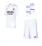 Billige Real Madrid Eder Militao #3 Hjemmebanetrøje Børn 2022-23 Kort ærmer (+ bukser)