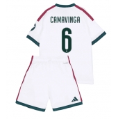 Billige Real Madrid Eduardo Camavinga #6 Hjemmebanetrøje Børn 2026-27 Kort ærmer (+ bukser)