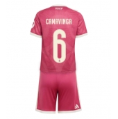 Billige Real Madrid Eduardo Camavinga #6 Tredje trøje Børn 2026-27 Kort ærmer (+ bukser)