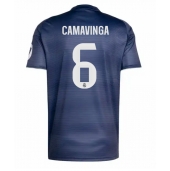 Billige Real Madrid Eduardo Camavinga #6 Udebanetrøje 2025-26 Kort ærmer