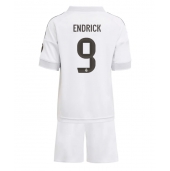 Billige Real Madrid Endrick #9 Hjemmebanetrøje Børn 2025-26 Kort ærmer (+ bukser)
