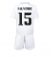 Billige Real Madrid Federico Valverde #15 Hjemmebanetrøje Børn 2022-23 Kort ærmer (+ bukser)