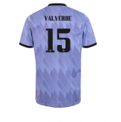 Billige Real Madrid Federico Valverde #15 Udebanetrøje 2022-23 Kort ærmer
