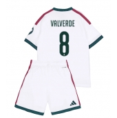 Billige Real Madrid Federico Valverde #8 Hjemmebanetrøje Børn 2026-27 Kort ærmer (+ bukser)