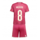 Billige Real Madrid Federico Valverde #8 Tredje trøje Børn 2026-27 Kort ærmer (+ bukser)