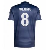Billige Real Madrid Federico Valverde #8 Udebanetrøje 2025-26 Kort ærmer
