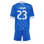 Billige Real Madrid Ferland Mendy #23 Tredje trøje Børn 2025-26 Kort ærmer (+ bukser)