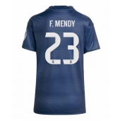 Billige Real Madrid Ferland Mendy #23 Udebanetrøje Dame 2025-26 Kort ærmer