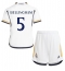 Billige Real Madrid Jude Bellingham #5 Hjemmebanetrøje Børn 2023-24 Kort ærmer (+ bukser)