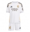 Billige Real Madrid Jude Bellingham #5 Hjemmebanetrøje Børn 2025-26 Kort ærmer (+ bukser)