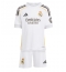 Billige Real Madrid Kylian Mbappe #10 Hjemmebanetrøje Børn 2025-26 Kort ærmer (+ bukser)