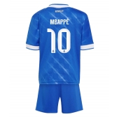 Billige Real Madrid Kylian Mbappe #10 Tredje trøje Børn 2025-26 Kort ærmer (+ bukser)